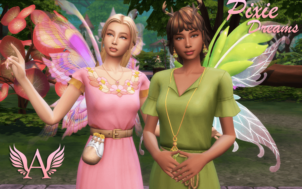 Скриншот мода Сет для феечек Pixie Dreams Collection